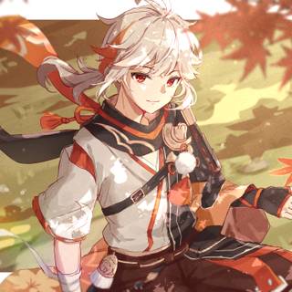 Genshin Impact Kazuha HD wallpaper