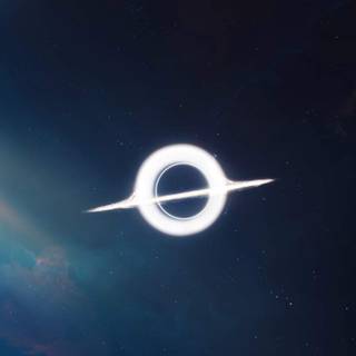 Black space iPhone wallpaper