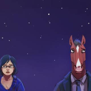 Bojack Horseman 4k HD desktop wallpaper