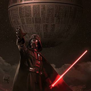 Darth Vader Death Star wallpaper