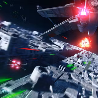 Attack On The Death Star wallpaper