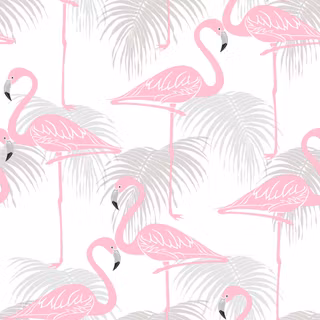 Pink flamingo wallpaper