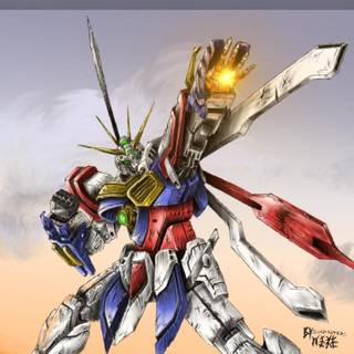 God Gundam wallpaper