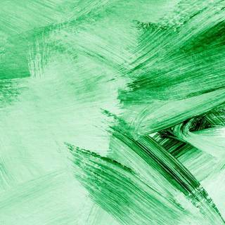 Green brush wallpaper