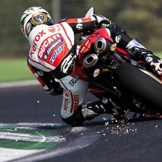 Racing bike PC wallpaper