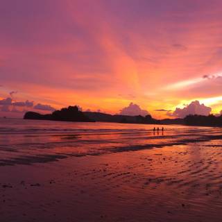 Thailand beach sunset wallpaper