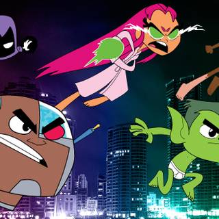 Teen Titans cool anime wallpaper