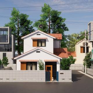 Doraemon house wallpaper