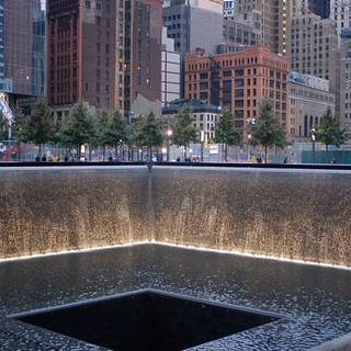 9/11 Memorial Pool wallpaper