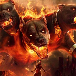 Seisen Cerberus wallpaper
