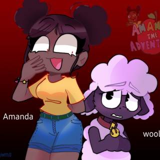 Amanda The Adventurer wallpaper