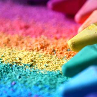 Rainbow laptop wallpaper