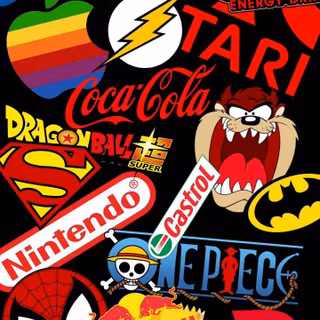 Graffiti logo wallpaper