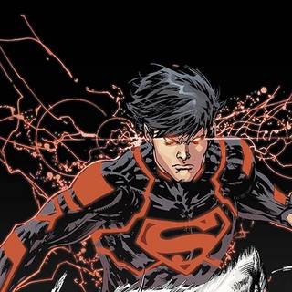 Superboy logo wallpaper