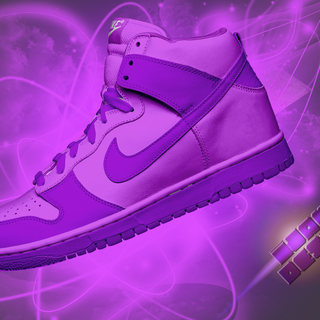 Purple shoes wallpaper