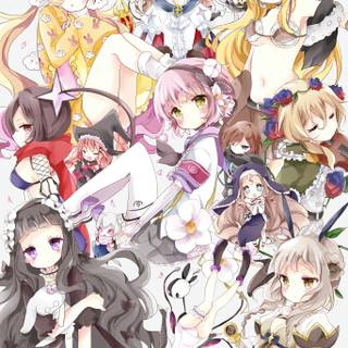 Mahou Shoujo Ikusei Keikaku wallpaper