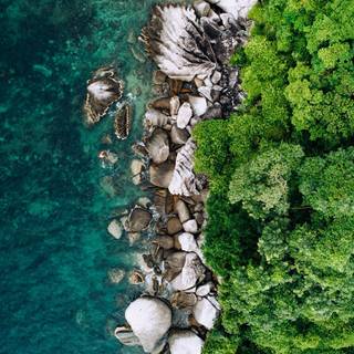 Drone shots wallpaper