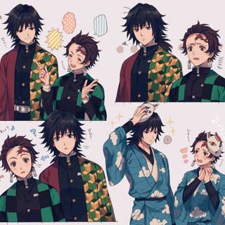 Tanjiro ships wallpaper