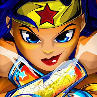 Women painting 4k wallpaper