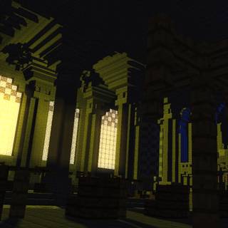 Minecraft map wallpaper