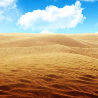 Anime desert wallpaper