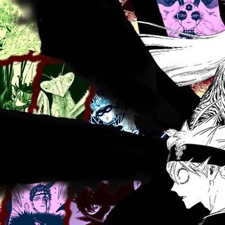 Black Clover manga panels wallpaper