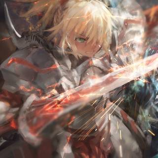 Saber Fate iPhone wallpaper