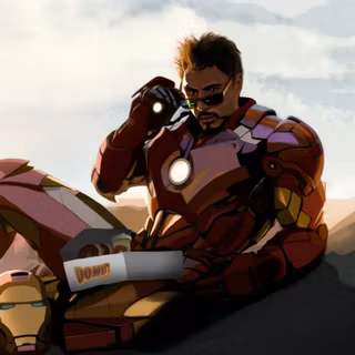 Tony Stark PC aesthetic wallpaper