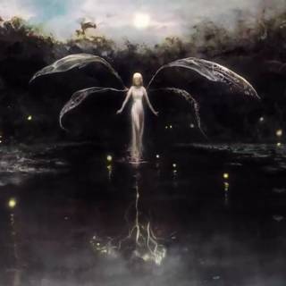 Enchanted evening wallpaper