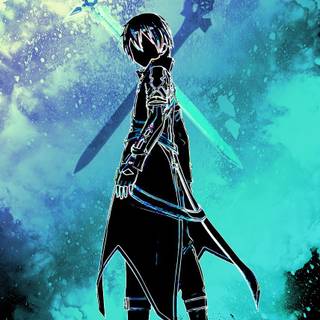 Black sword wallpaper