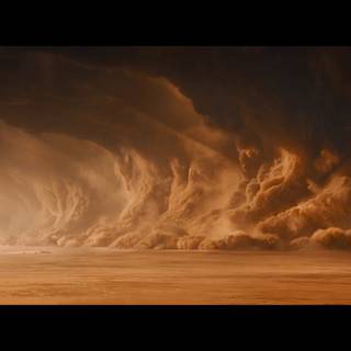 Dust storm wallpaper