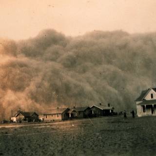 Dust storm wallpaper