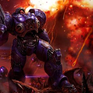 Starcraft terran wallpaper
