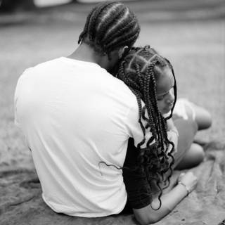 Lover black and white 2022 wallpaper