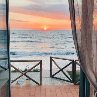 Summer house aesthetic wallpaper