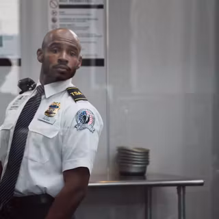 Airport security guards wallpaper