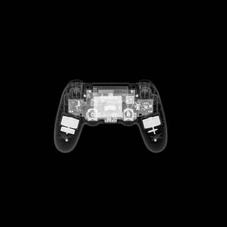 White controller PS4 desktop wallpaper