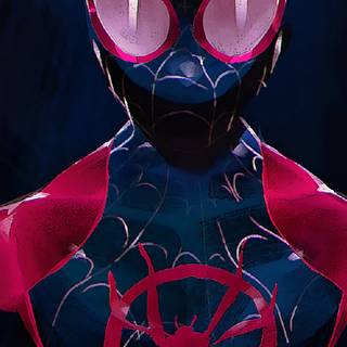 Spider Man Miles Morales iPhone 11 wallpaper