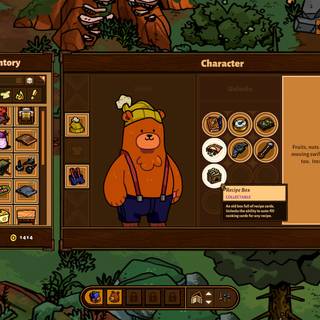 Bear and Breakfast wallpaper