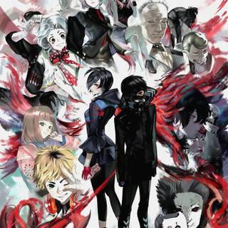 Tokyo Ghoul characters wallpaper