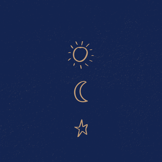 Sun moon aesthetic wallpaper