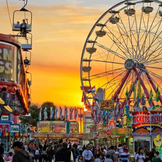 County fair wallpaper