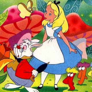 Alice in Wonderland Disney wallpaper