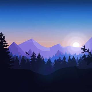 Mountain PC wallpaper