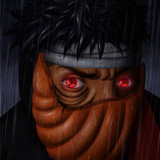 Broken mask wallpaper