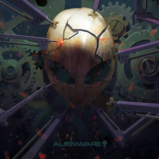 Broken mask wallpaper