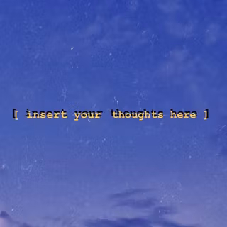 Dusky blue aesthetics quotes desktop wallpaper