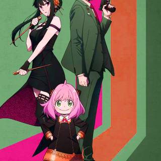 Anya Forger phone wallpaper