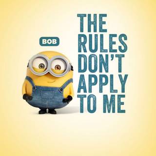 Minions with quotes wallpaper