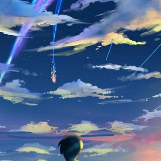 Kimi No Na Wa 4k phone wallpaper
